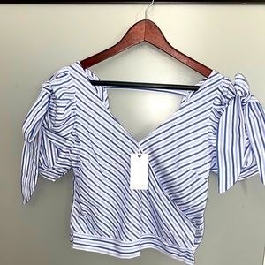 Beautiful Stripped crop top